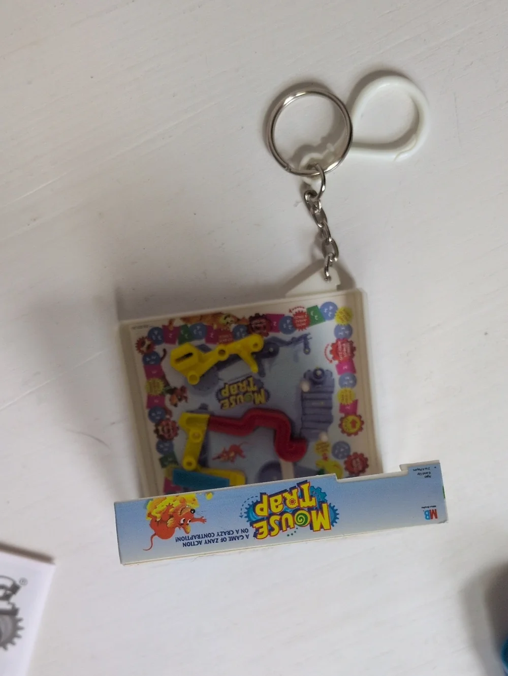 Vintage Keychains - Basic Fun, Barrel Of Monkeys, Mouse Trap, Mr. Potato Head